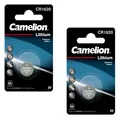 Produktbild: 2x 1er Blister Camelion CR1620 CR 1620 3V Lithium Knopfzelle Batterie