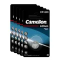 Produktbild: 5x 1er Blister Camelion CR1620 CR 1620 3V Lithium Knopfzelle Batterie