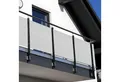 Produktbild: NYVI Balkonsichtschutz Polyrattan Balkon Sichtschutz Privafence Balkonbespannung Metallösen (1-St) UV-fest, Witterungsbeständig, 100% Blickdicht - Balkonumspannung