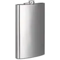 Produktbild: Relaxdays Flachmann, Silber, Metall, 18x29x5 cm, Essen & Trinken, Barausstattung