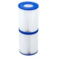 Produktbild: Filterkartusche Poolpflege Doppelpack 3.028 l/h Gr. II 10,6 x 13,6 cm