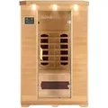 Produktbild: Infrarotkabine Redsun M - 120 X 105 Cm Für 2 Personen Infrarotkabine Wärmekabine Infrarotsauna Sauna - Home Deluxe
