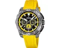 Produktbild: Festina Chronograph Herren-Uhr Chrono Bike Gelb Quarz Kautschuk-Armband F20725/1