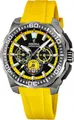 Produktbild: Festina Chronograph Festina Herrenuhr Chrono Bike Armbanduhr, (Chronograph), Herren Armbanduhr rund, Kautschukarmband gelb, Sportlich