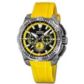 Produktbild: Festina Herrenuhr Chrono Bike Armbanduhr Kautschuk gelb UF20725/1