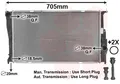 Produktbild: Kühler Wasserkühler für BMW 3er Touring 1er E91 320d 325d 318d 330d E81 118d
