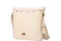 Produktbild: VewoTex Umhängetasche Damen Bast Tasche M » Umhängetasche ca. 30 x 26 cm (1-tlg), sommerliche Tasche mit Handy-Fach» Handtasche mit kleinen Muscheln