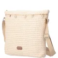 Produktbild: Damen Bast Tasche M » Umhängetasche ca. 30 x 26 cm » sommerliche Tasche mit Hand
