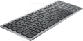 Produktbild: DELL KB740 SW - Tastatur, Bluetooth/Funk, schwarz/grau, QWERTZ