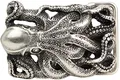 Produktbild: BELTINGER Gürtelschnalle Oktopus 4,0 cm | Buckle Wechselschließe Gürtelschließe 40mm Massiv | Wechselgürtel bis 4cm | Silber