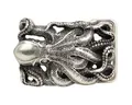 Produktbild: BELTINGER Gürtelschnalle Oktopus 4,0 cm - Buckle Wechselschließe Gürtelschließe 40mm - Gürtel b (1-St)
