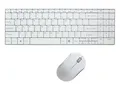 Produktbild: LogiLink ID0109 Keyboard Wireless Combo set  2,4G, slim, white ~E~