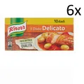 Produktbild: 6x knorr Delicato dado brodo Suppenwürfel Brühe sanft reich an Geschmack 10 pz