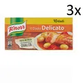 Produktbild: 3x knorr Delicato dado brodo Suppenwürfel Brühe sanft reich an Geschmack 10 pz