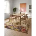 Produktbild: benuta Teppich Casa, rechteckig, Höhe: 11 mm, Teppich Wohnzimmer, Esszimmer, Schlafzimmer, Flur, Farbenfroh, Retro beige|bunt 140 cm x 200 cm x 11 mm