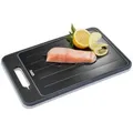 Produktbild: Gefu Auftau- CUT Pro, Schwarz, Metall, Kunststoff, Keramik, 25x1x36.5 cm, Saftrille, Griffloch, rutschfeste Füße, Küchenzubehör, Schneidebretter