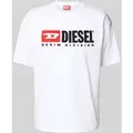 Produktbild: Diesel T-Shirt mit Label-Detail in Weiss, Größe L