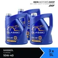 Produktbild: Mannol Classic 10W-40 VW Mercedes Renault Peugeot 3x5 Liter = 15 Liter
