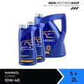 Produktbild: Mannol Classic 10W-40 VW Mercedes Renault Peugeot 5+2 Liter = 7 Liter