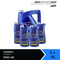 Produktbild: Mannol Classic 10W-40 Motoröl 9L Mercedes MB VW Renault API SN Öl 5+4 Liter