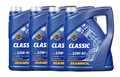 Produktbild: 4x5=20 Liter MANNOL Classic 10W-40 Premium Motoröl MB RENAULT 10W40 VW 502 00