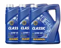 Produktbild: 3x5=15 Liter MANNOL Classic 10W-40 Premium Motoröl MB RENAULT 10W40 VW 502 00