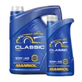 Produktbild: 6 (5+1) Liter MANNOL 10W-40 Classic Motoröl VW 501.01/505.00, MB 229.1,  RN0700