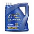 Produktbild: MANNOL Classic 10W-40 5L Motoröl teilsynthetisch – MN75015SCT API SL/CF A3/B4