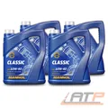 Produktbild: MANNOL 4x 5 L CLASSIC 10W-40 MOTORÖL FÜR VW 500.00 505.00 MB 229.3 RN0710