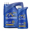 Produktbild: 6 (5+1) Liter MANNOL 10W-40 Classic Motoröl VW 501.01/505.00, MB 229.1,  RN0700