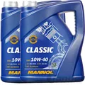 Produktbild: 2x5L MANNOL CLASSIC 10W40 MOTORÖL passend für VW 500.00 505.00 MB 229.3