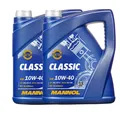 Produktbild: 2x5  Liter MANNOL Classic 10W-40 Premium Motoröl MB RENAULT 10W40 VW 502 00