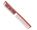 Produktbild: Hercules Sägemann C10 rot Toupierkamm mit Naturborsten 9