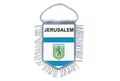 Produktbild: Flagge Mini Flagge Land Auto Deko Souvenir Wappen Israel Jerusalem