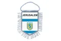 Produktbild: Wimpel fussballwimpel mini flagge fahne flaggen miniflagge jerusalem israel