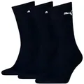 Produktbild: PUMA Socken PUMA UNISEX CREW SOCK 3P (3 Paar) mit farblichem Logo blau 35-38