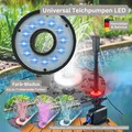 Produktbild: Mauk Universal Teichpumpen LED | 7 Farben Farbmodus & 5 Meter Kabel (B-Ware)