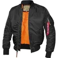 Produktbild: Alpha Industries MA-1 VF 59 Bomberjacke schwarz, Größe L