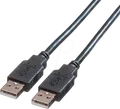 Produktbild: ROLINE 11028908 - USB 2.0 Kabel, A St. auf A St., 0,8 m