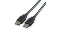 Produktbild: 7611990176991 ROLINE USB 2.0 Kabel, type A-A, zwart, 0,8 m ROLINE