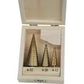 Produktbild: Mannesmann Schälbohrer-Set (12 mm, 20 mm, 32 mm, 4 mm) (M54603)