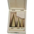 Produktbild: Brüder Mannesmann M54603 Stufenbohrer-Set 3teilig 1 St.