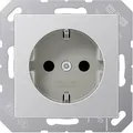 Produktbild: Jung 1fach Einsatz Steckdose Aluminium A1520AL 1 St.