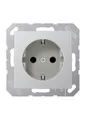 Produktbild: Jung A1520AL SCHUKO Steckdose, 16 A 250 V ~, Serie A, aluminium