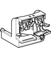 Produktbild: Geberit Blockhalter