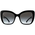 Produktbild: Lunettes De Soleil Dolce & Gabbana DG4348 501/8G Dégradé Gris Noir