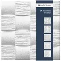 Produktbild: Marbet Design - Deckenplatten 50x50cm Styropor Eps Weiß 34 Dekore, Marbet Deckenverkleidung: Welle2, Max Paket (bester Preis)
