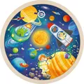 Produktbild: Einlegepuzzle WELTALL Kinderpuzzle Holzpuzzle Weltraum Astronaut Planeten NEU