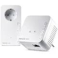 Produktbild: devolo Magic 1 WiFi mini Powerline Starter Kit Powerline bis zu 1.200 Mbit/s, WiFi 4 bis zu 300 Mbit/s, 1x LAN (pro Einheit)