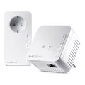 Produktbild: devolo Magic 1 WiFi mini Powerline Starter Kit Powerline bis zu 1.200 Mbit/s, WiFi 4 bis zu 300 Mbit/s, 1x LAN (pro Einheit) 8561